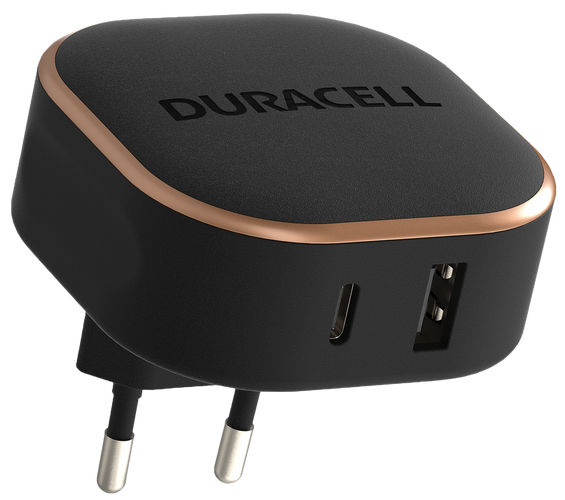 Duracell Hleðslukubbur 30W UBS-C og USB-A