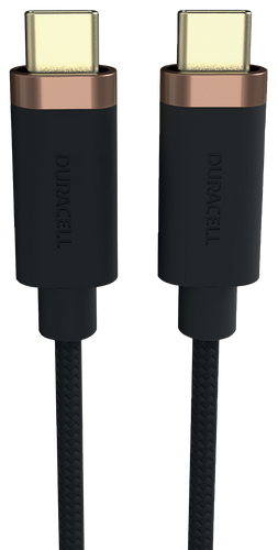 Duracell Hleðslusnúra USB-C í USB-C 1M