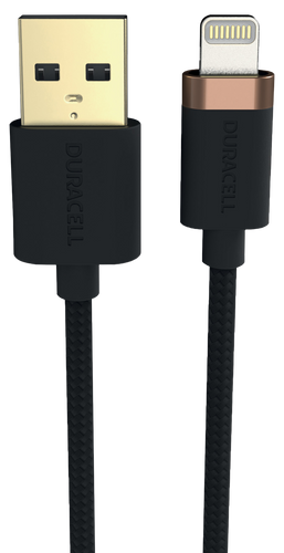 Duracell Hleðslusnúra USB-A í Lightning 2M