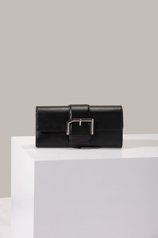 The Victoria - 3-In-1 Black Vegan Leather Handbag – Lambert