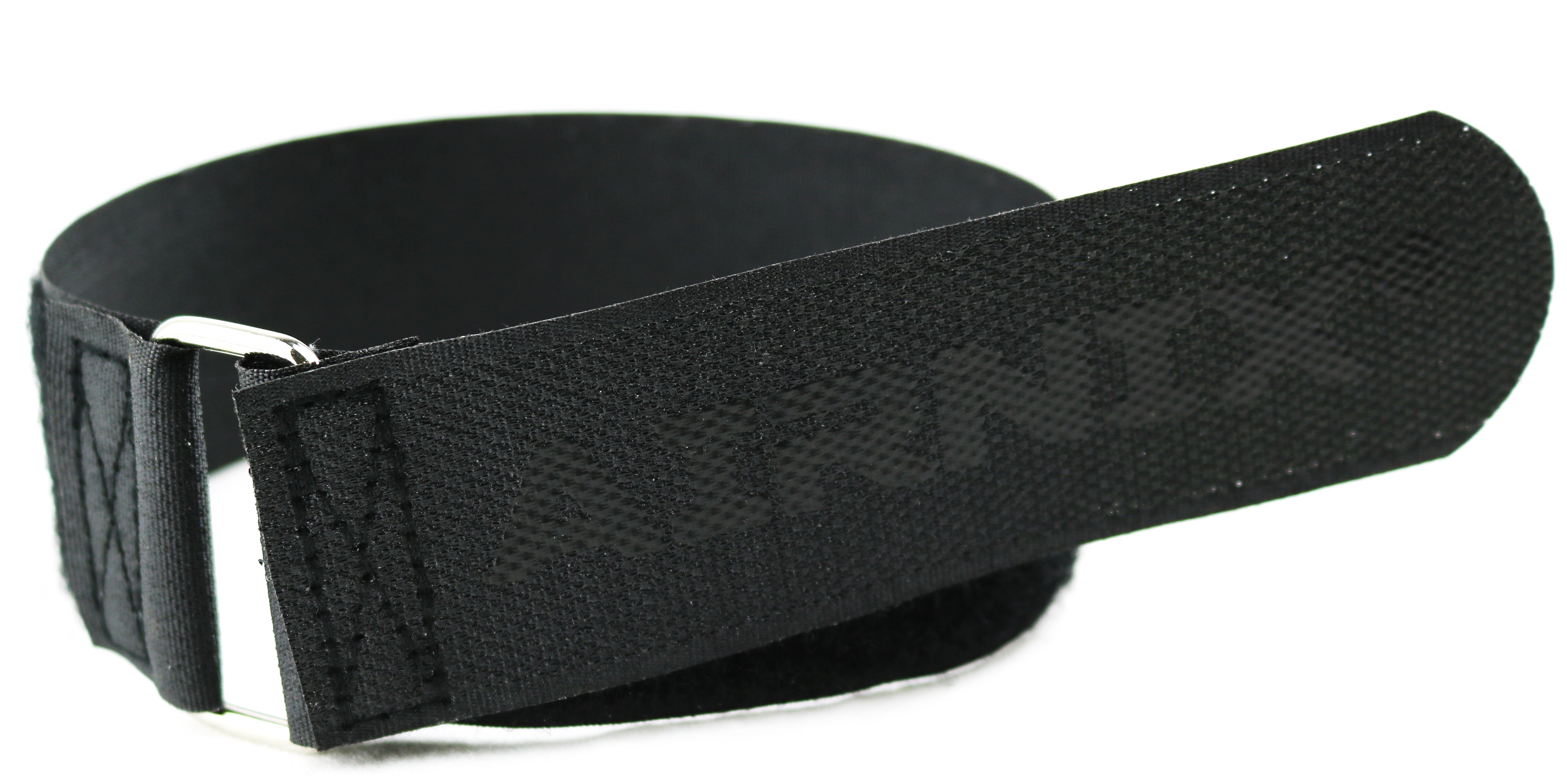 AIRNIX 22" x 1.5" (19" useable) Standard Duty Nylon Hook and Loop Cinch Straps with Metal Buckle, Reusable Fastening, Securing, Cable Straps