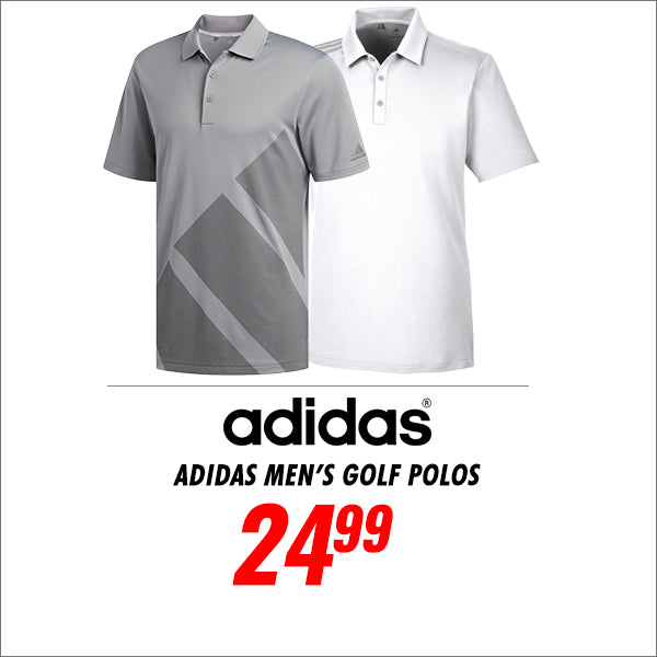 adidas Men's Selected Gold Polos