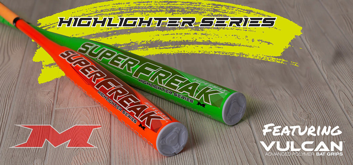 Miken Super Freak and Worth Legit Highlighter Baseball Bat Series, Shop Now