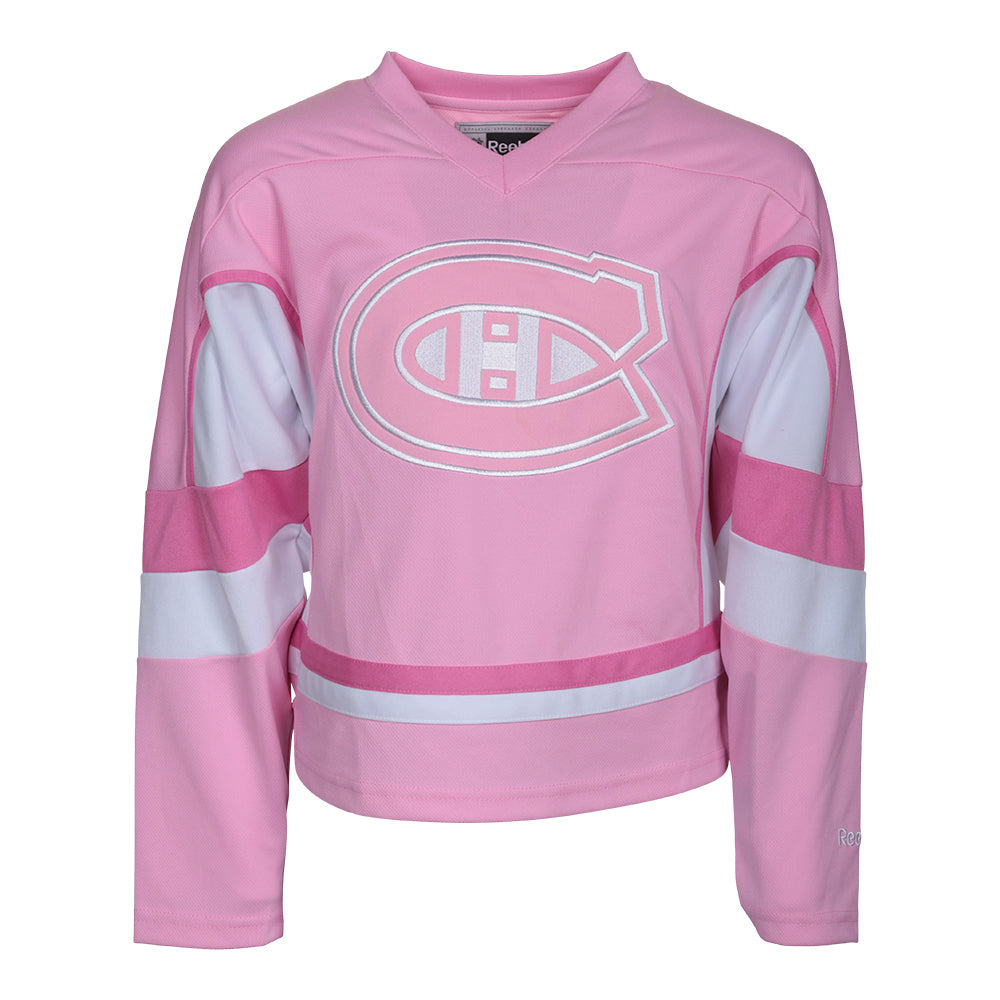 pink montreal canadiens jersey