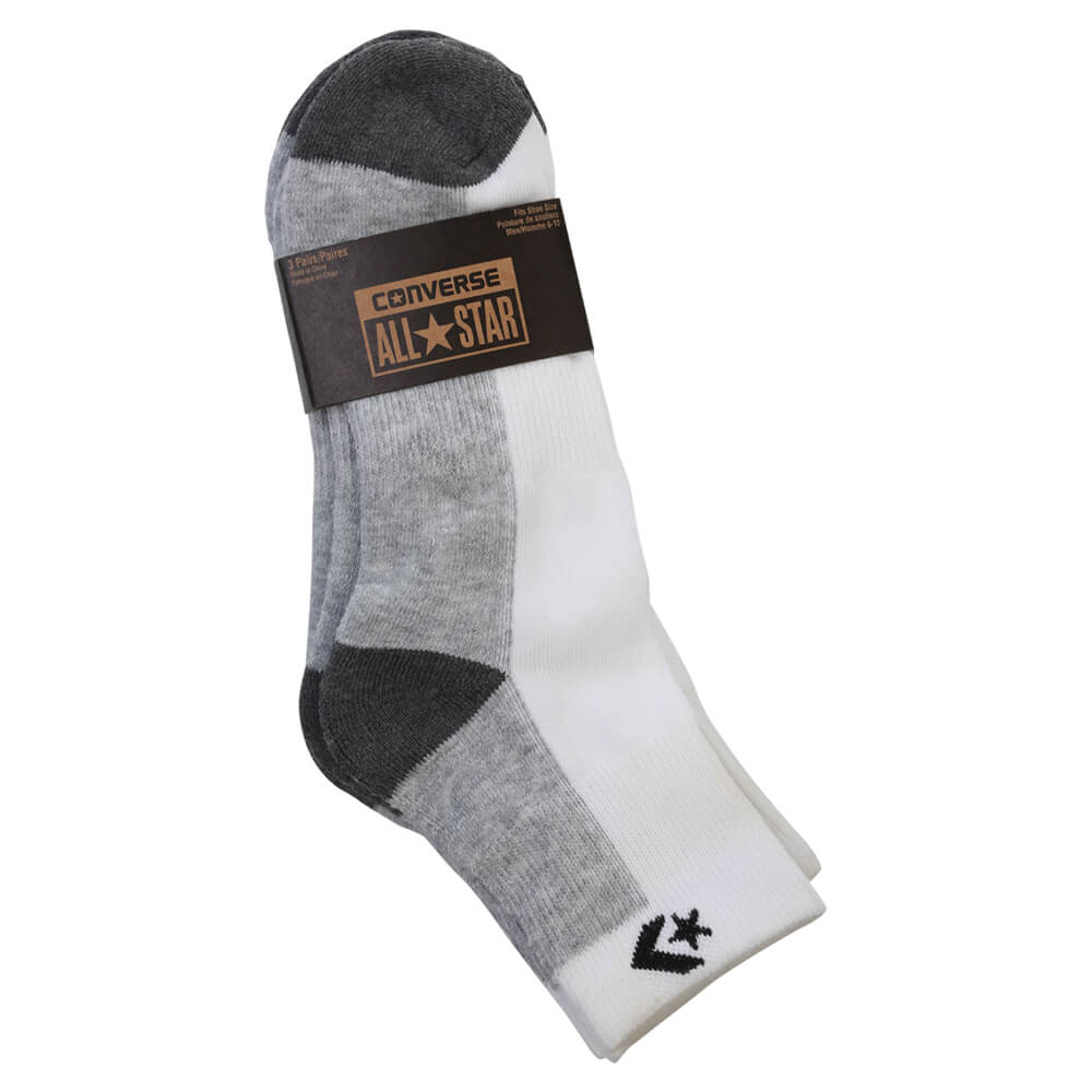 converse quarter socks