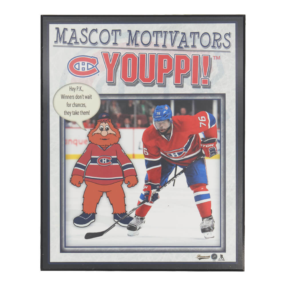 FRAMEWORTH HABS YOUPPI MOTIVATOR PLQ