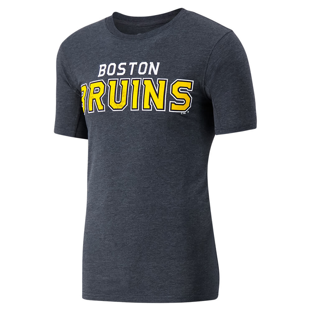 BOSTON BRUINS TRIBLEND SHORT SLEEVE TOP 