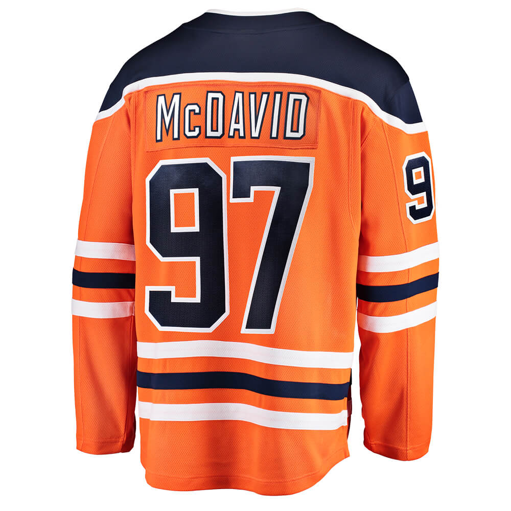 oilers orange jersey mcdavid