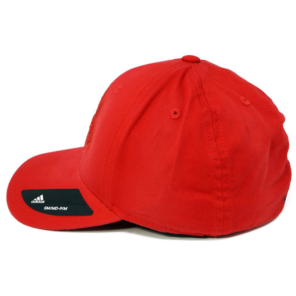 ADIDAS MEN'S TFC STRUCTURED FLEX HAT RED