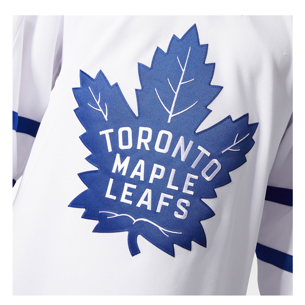 ADIDAS MEN'S TORONTO MAPLE LEAFS AUTHENTIC PRO JERSEY AWAY WHITE