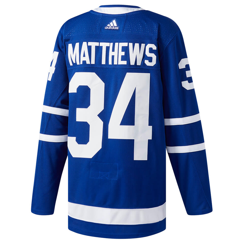 ADIDAS MEN'S TORONTO MAPLE LEAFS AUTHENTIC PRO MATTHEWS HOME JERSEY