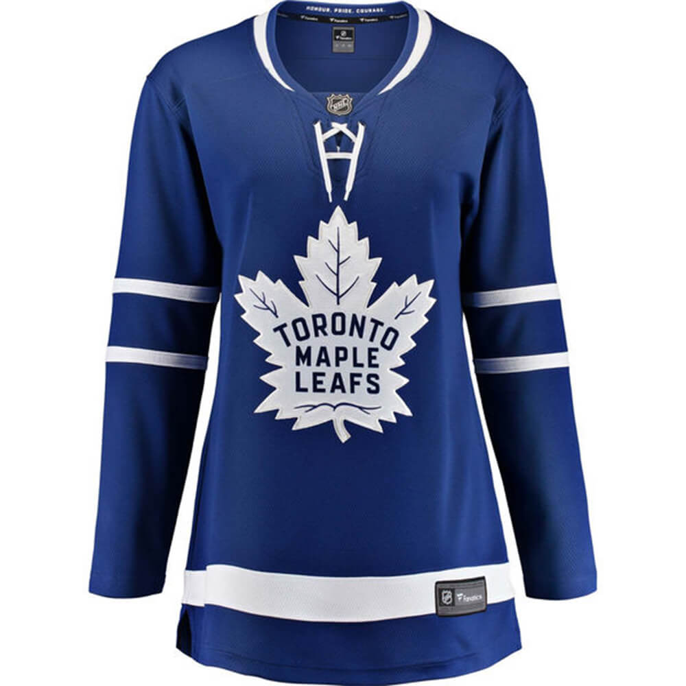 FANATICS WOMEN'S TORONTO MAPLE LEAFS REPLICA HOME JERSEY BLUE