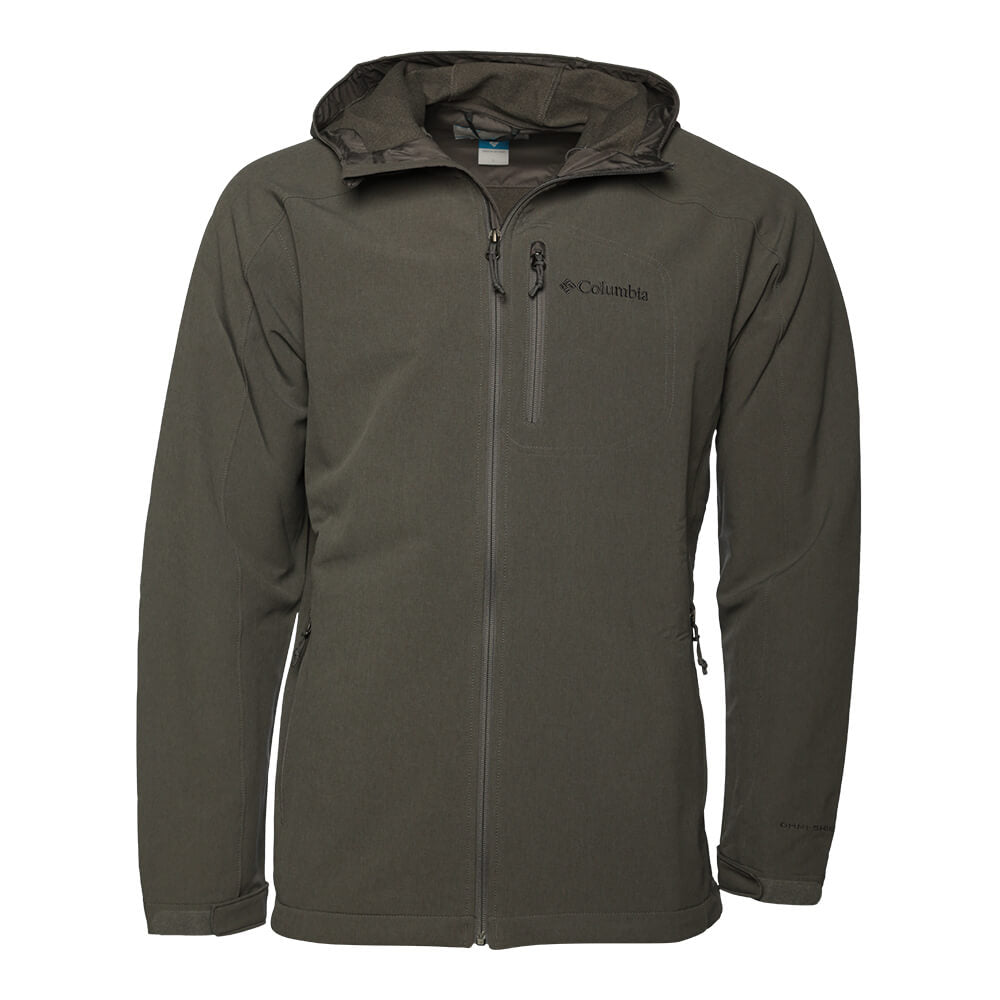 columbia men's pine flats softshell jacket