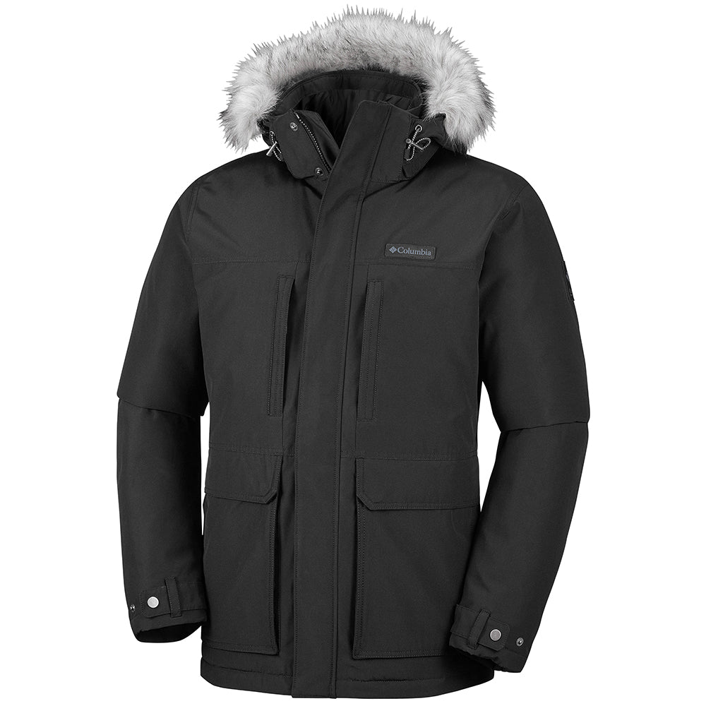 columbia fur hood jacket