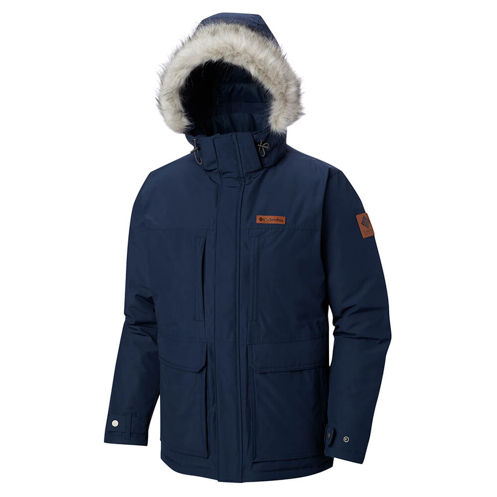 COLUMBIA MEN'S MARQUAM PEAK JACKET COLLEGIATE NAVY