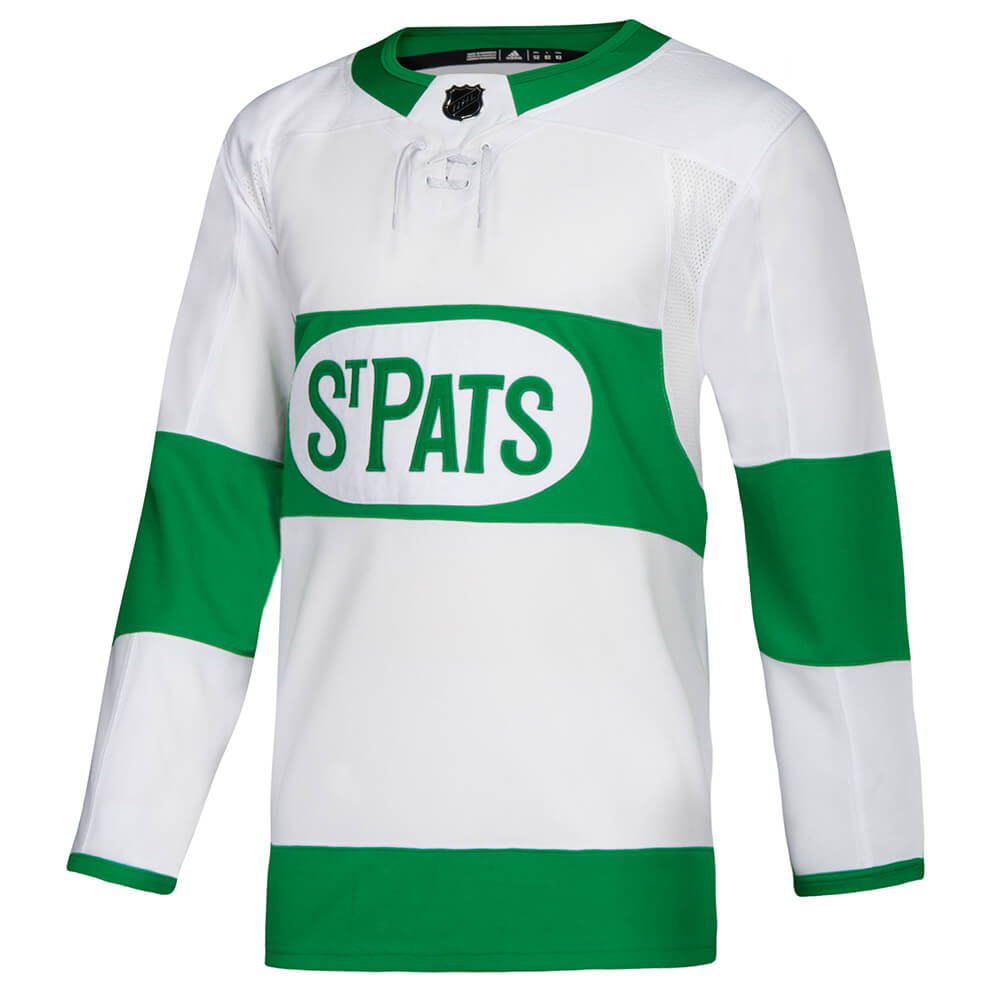 maple leafs green jersey