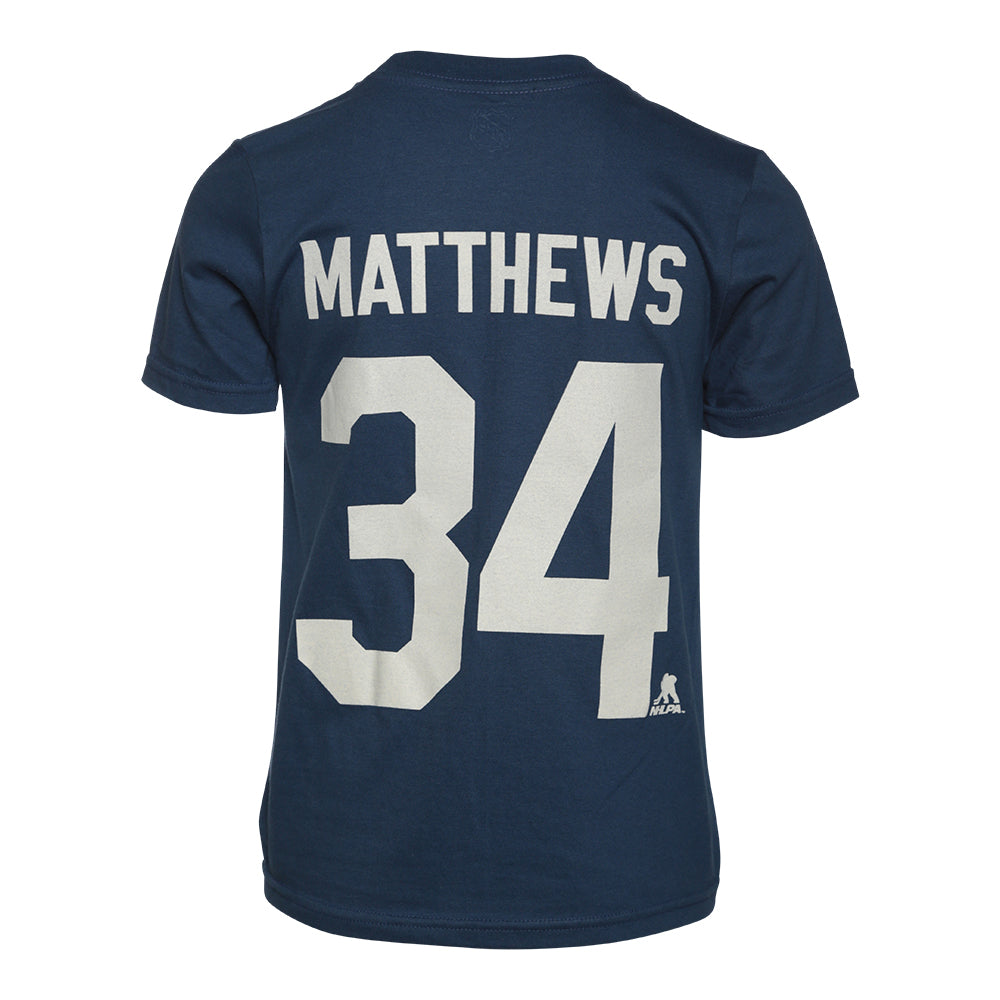 OUTERSTUFF YOUTH TORONTO MAPLE LEAFS PLAYER TOP MATTHEWS BLUE