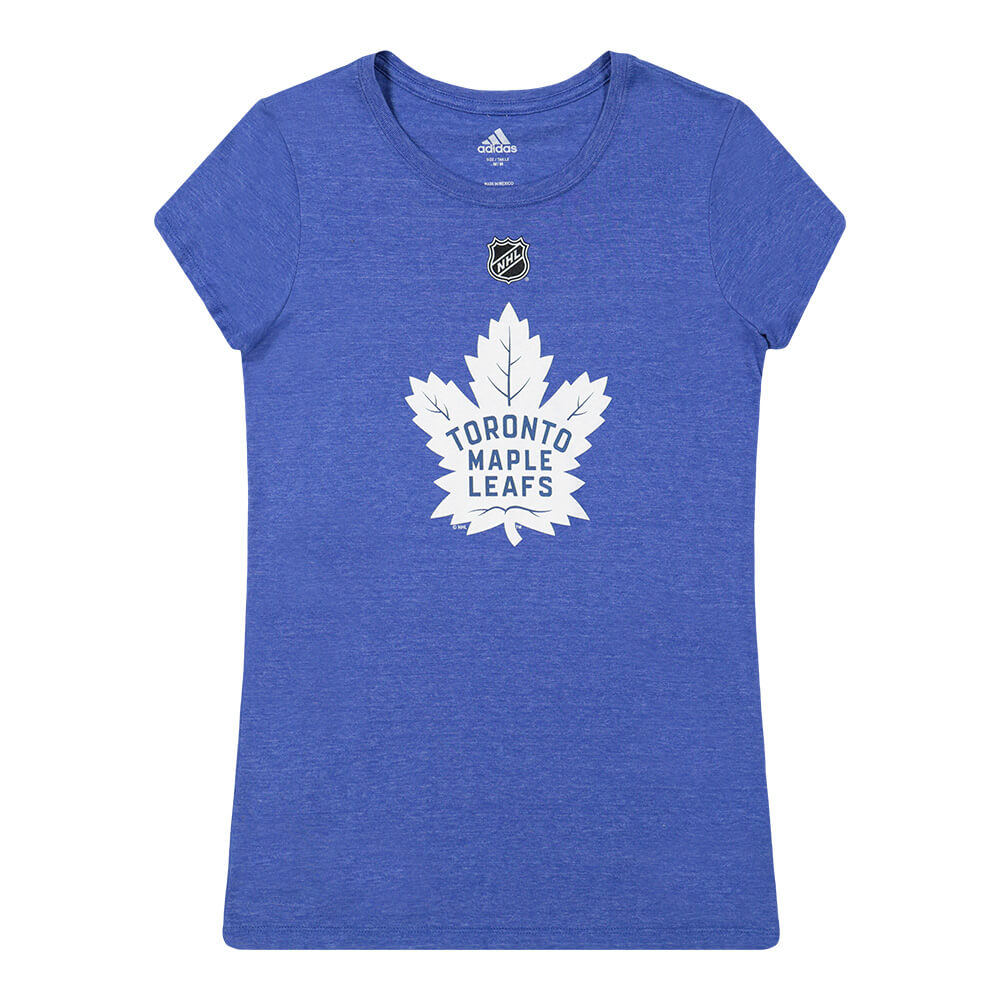 ADIDAS WOMEN'S TORONTO MAPLE LEAFS NYLANDER SHORT SLEEVE TOP