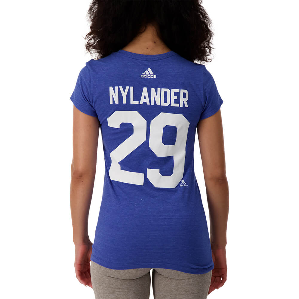 ADIDAS WOMEN'S TORONTO MAPLE LEAFS NYLANDER SHORT SLEEVE TOP