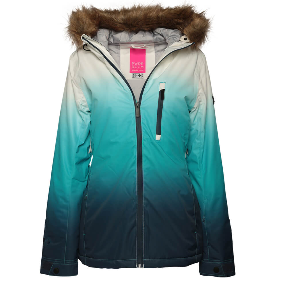 После подорожания куртки с 3000 до 3450. Powder Room куртка женская. Pwdr Room Ski Jacket XS куртка. Куртка зимняя с градиентом. Guahoo куртка женская.