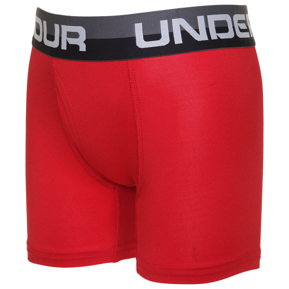 UNDER ARMOUR BOY'S 2 PACK PERFORMANCE BOXER BRIEFS RED/BLACK – National ...