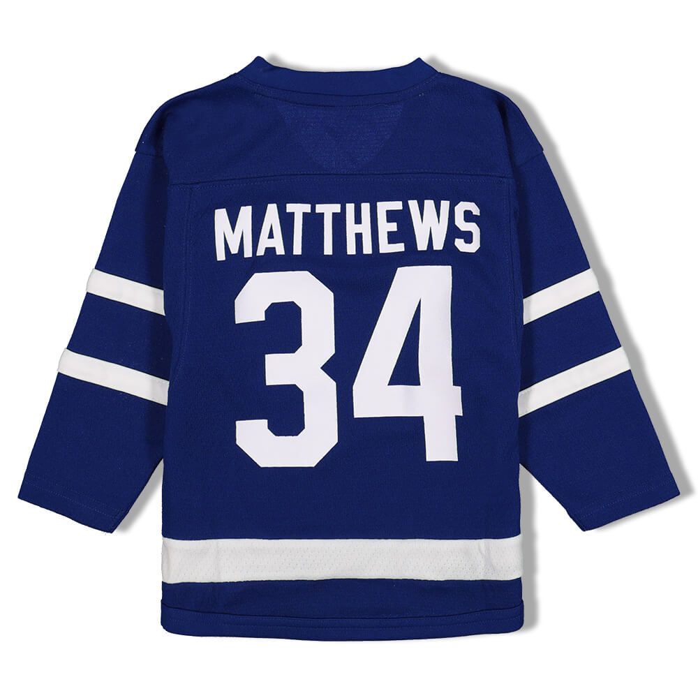 OUTERSTUFF 3T TORONTO MAPLE LEAFS REPLICA HOME JERSEY MATTHEWS BLUE