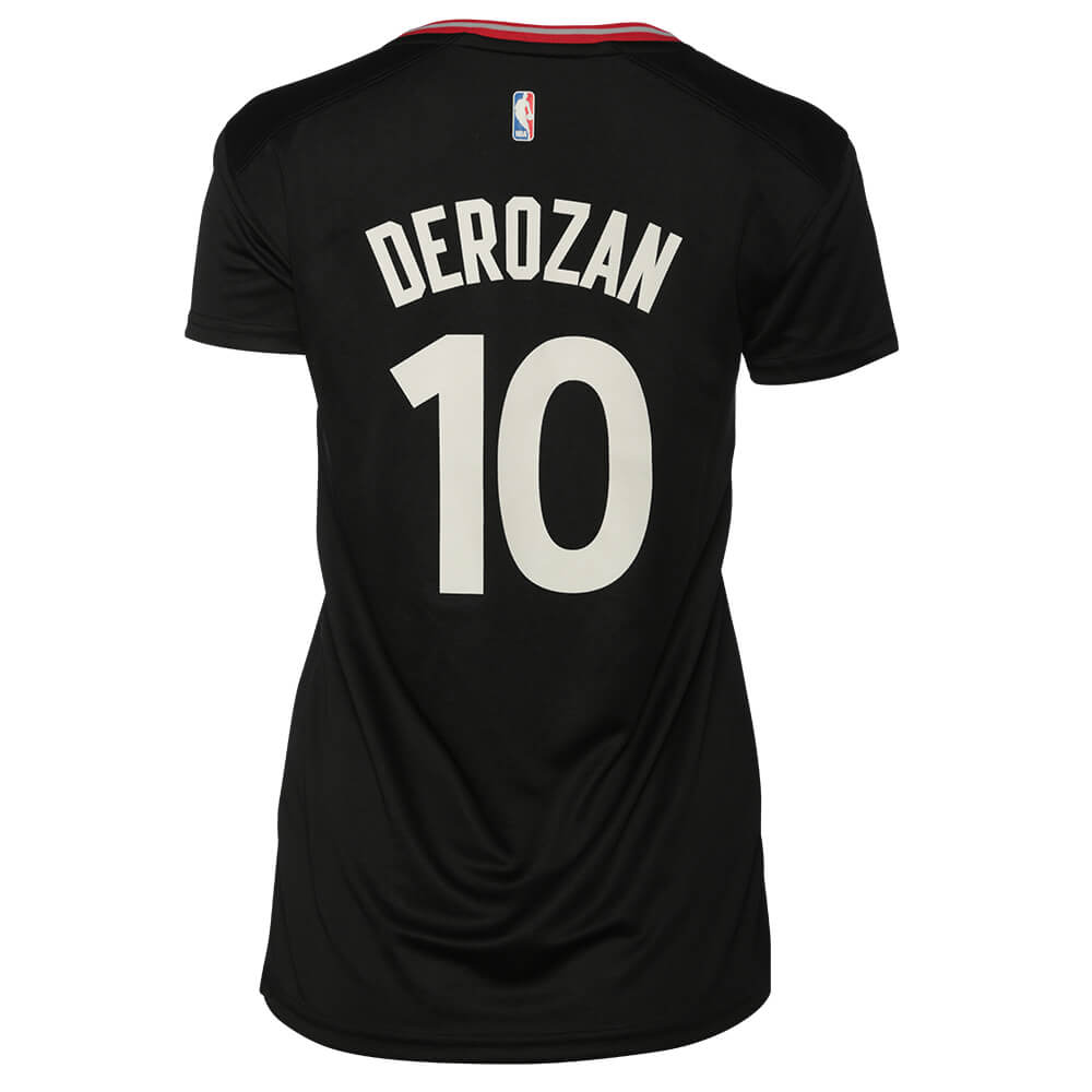 TORONTO RAPTORS DEROZAN JERSEY BLACK 