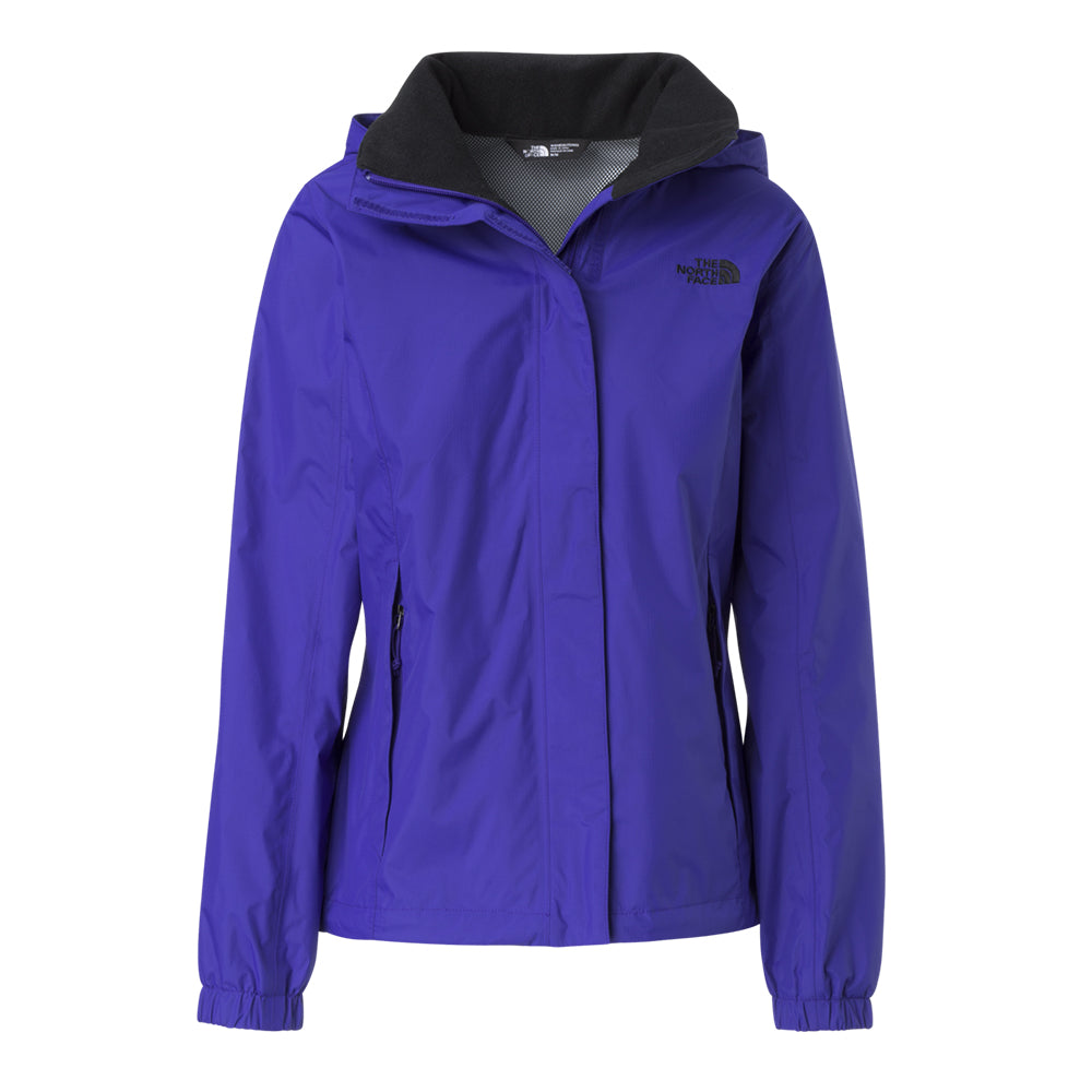 north face women's resolve rain jacket