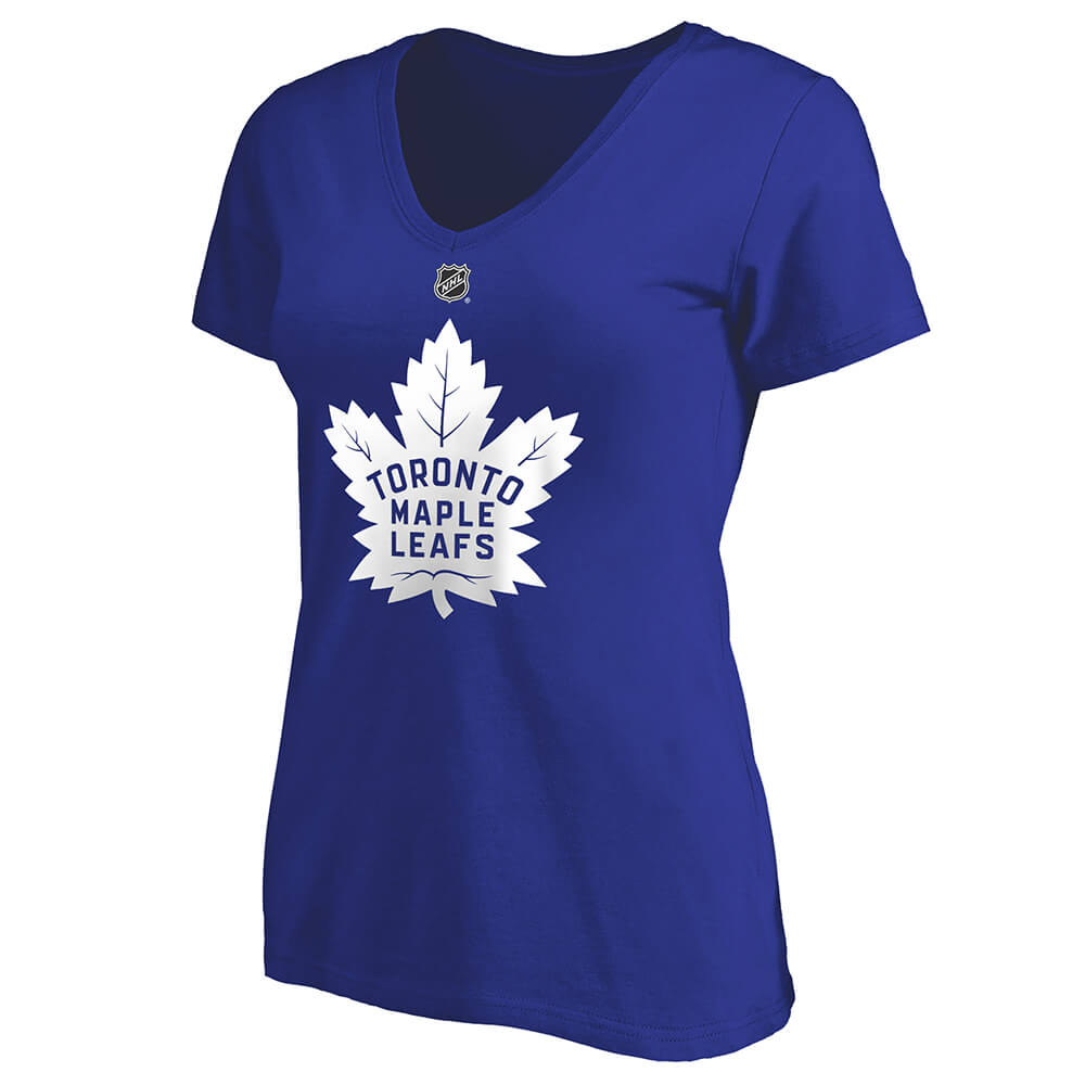 FANATICS WOMEN'S TORONTO MAPLE LEAFS TAVARES AUTHENTIC STACK TEE BLUE