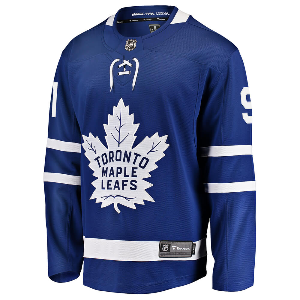 FANATICS MEN'S TORONTO MAPLE LEAFS TAVARES HOME JERSEY BLUE