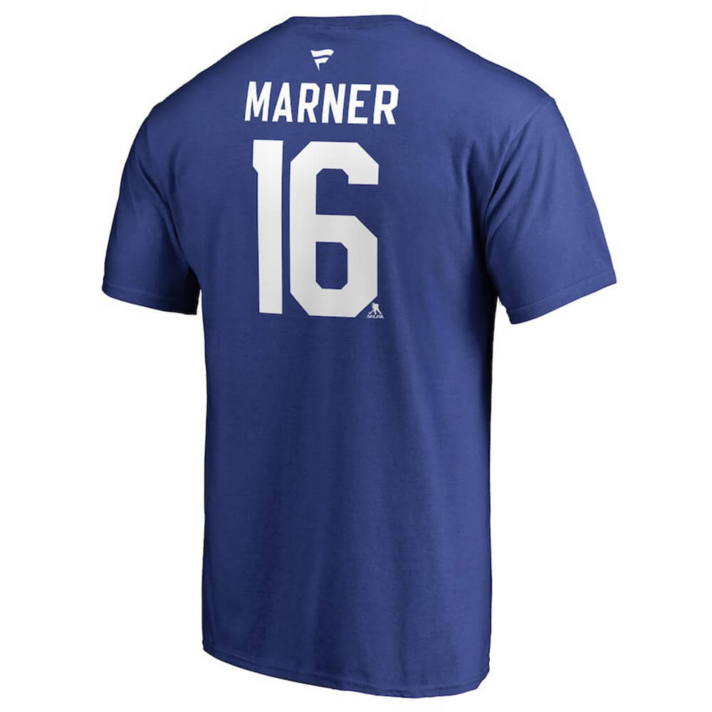 FANATICS MEN'S TORONTO MAPLE LEAFS MARNER AUTHENTIC STACK TEE BLUE