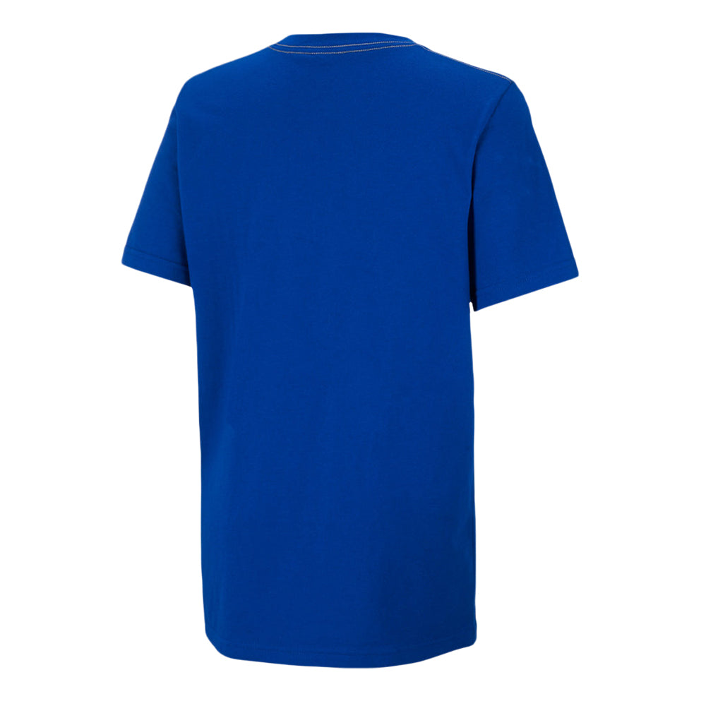 ADIDAS BOY'S PERFORMANCE LOGO TEE COLLEGIATE ROYAL