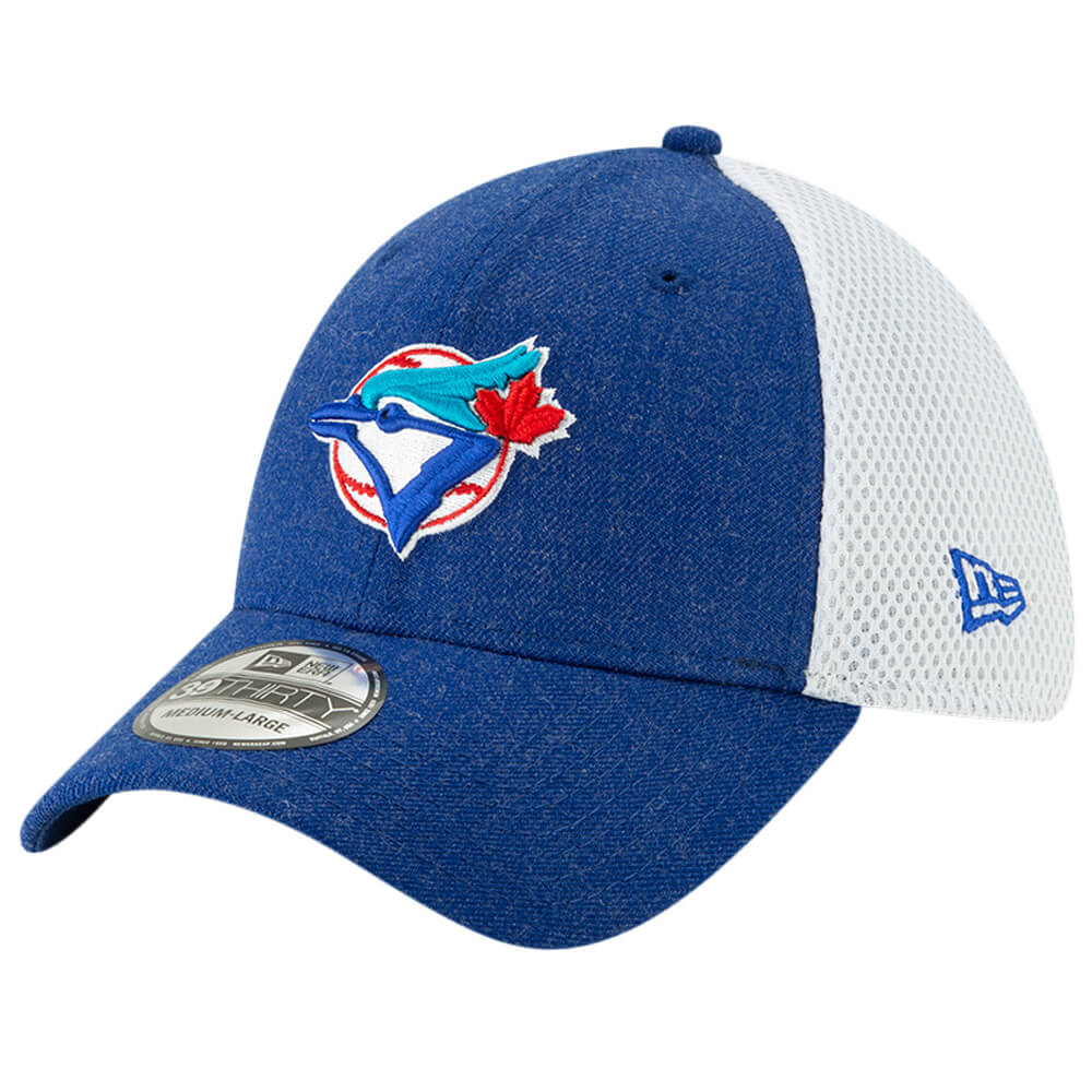 NEW ERA MEN'S TORONTO BLUE JAYS 3930 HEATHER FRONTHAT NEO BLUE