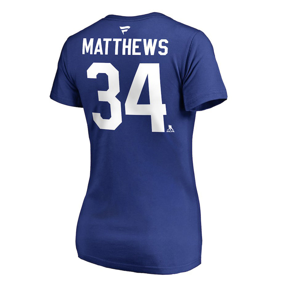 FANATICS WOMEN'S TORONTO MAPLE LEAFS MATTHEWS AUTHENTIC STACK TOP BLUE