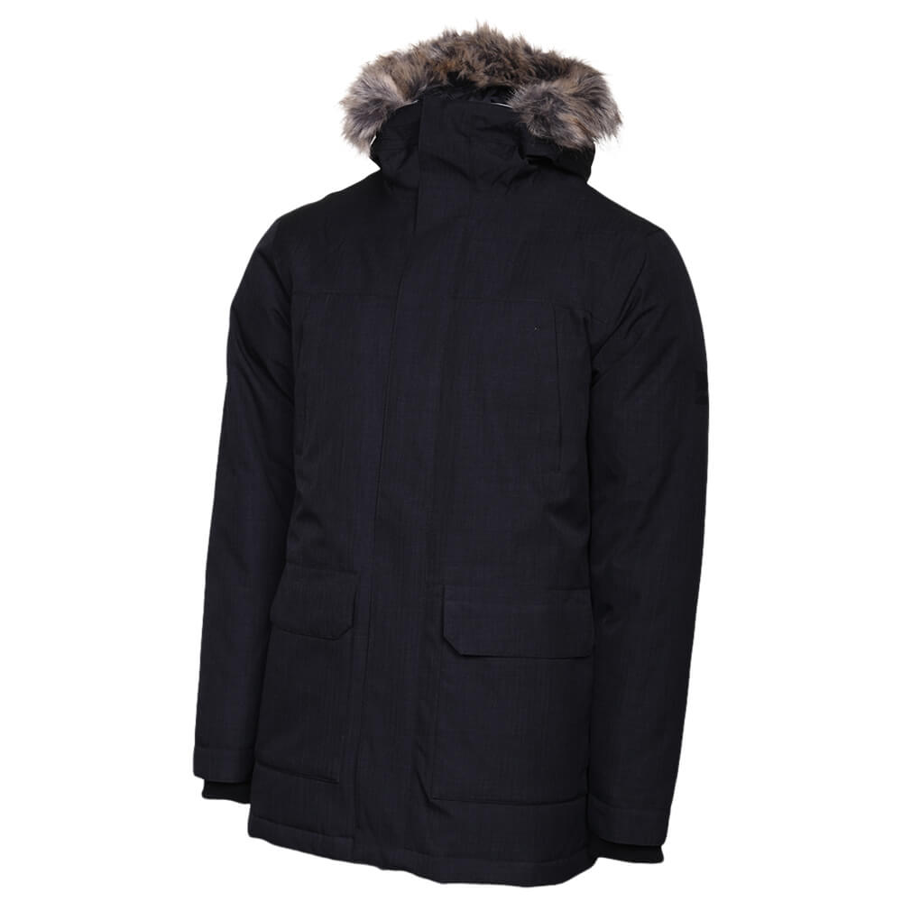 MCKINLEY MEN'S NORMAN DOWN PARKA BLACK MELANGE