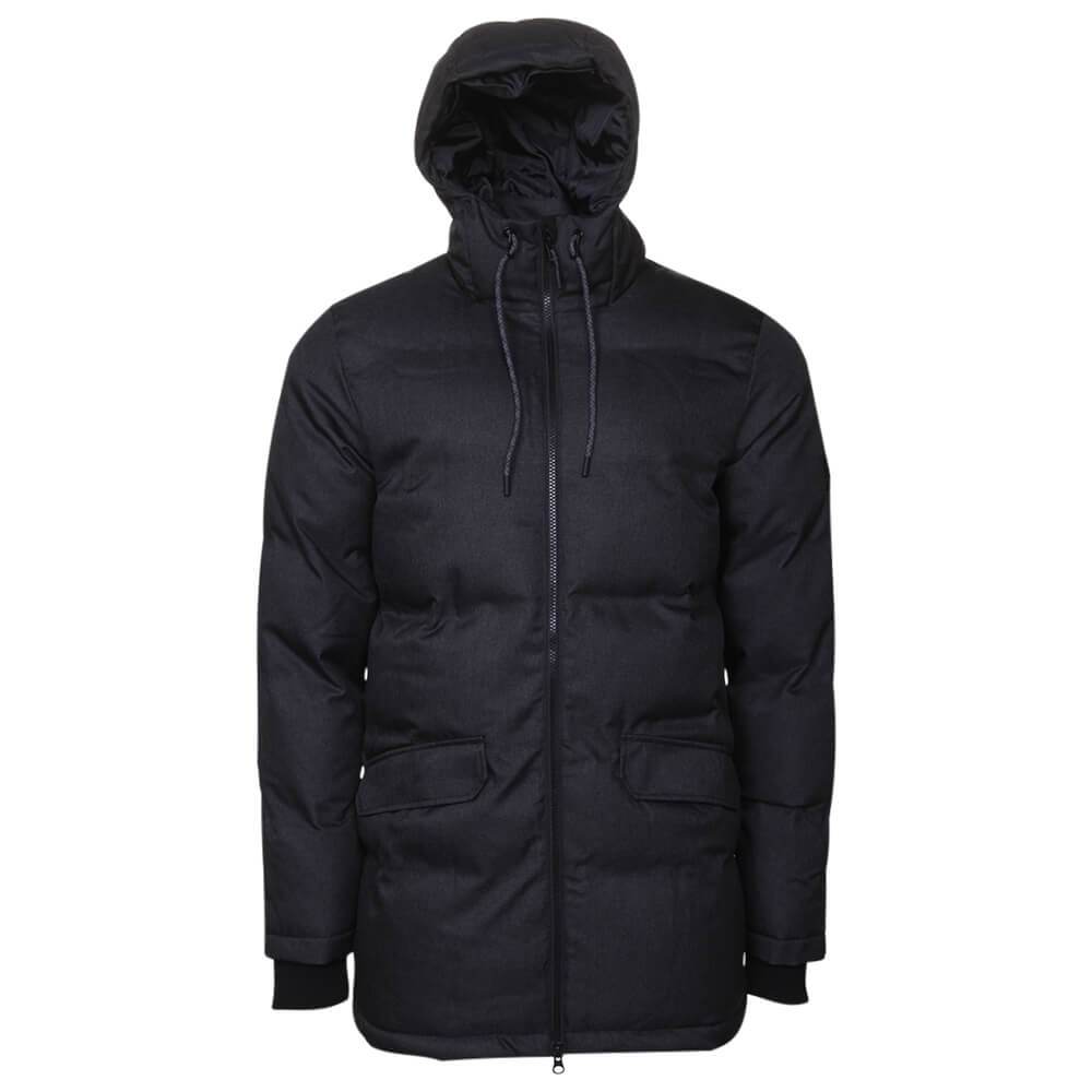 MCKINLEY MEN'S OAKLAND DOWNLOOK PARKA BLACK MELANGE