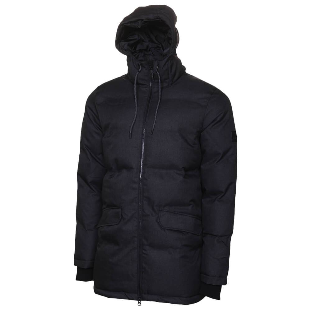 MCKINLEY MEN'S OAKLAND DOWNLOOK PARKA BLACK MELANGE