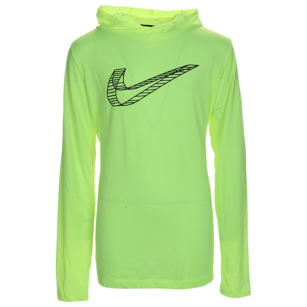 nike hooded long sleeve shirt