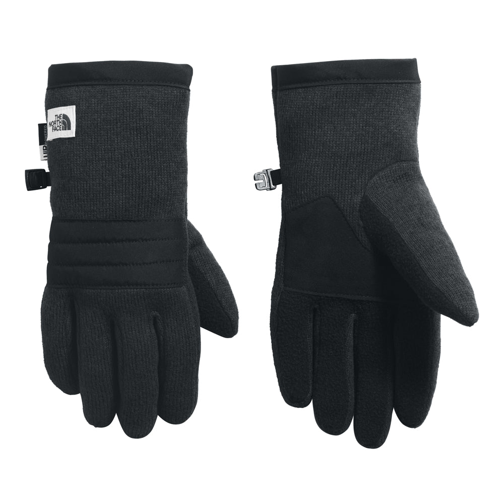 black north face etip gloves