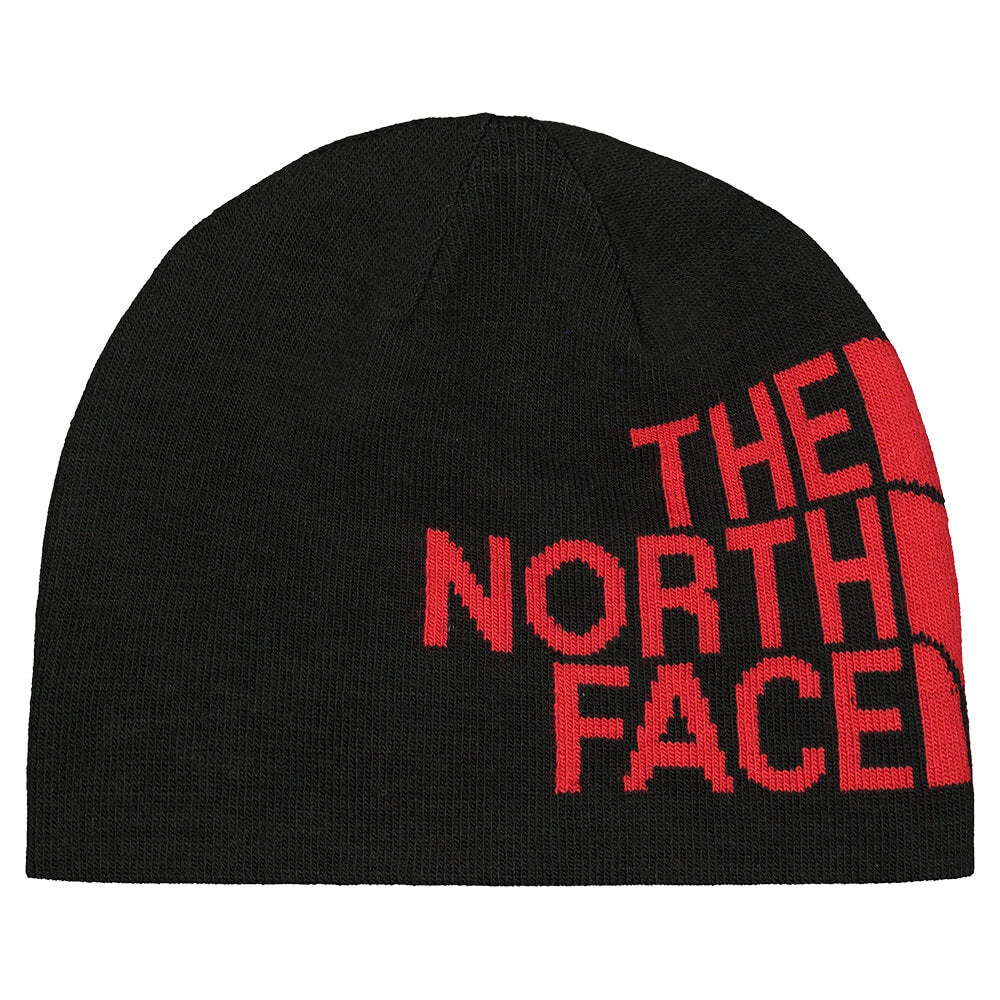 red north face cap