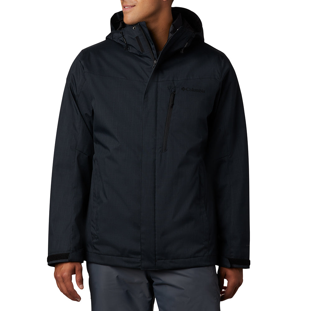 COLUMBIA MEN'S WHIRLIBIRD INTERCHANGE IV JACKET BLACK MELANGE