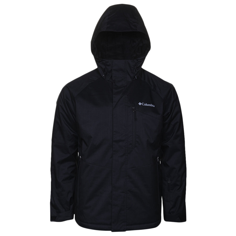 COLUMBIA MEN'S CHUTERUNNER II JACKET BLACK HEATHER