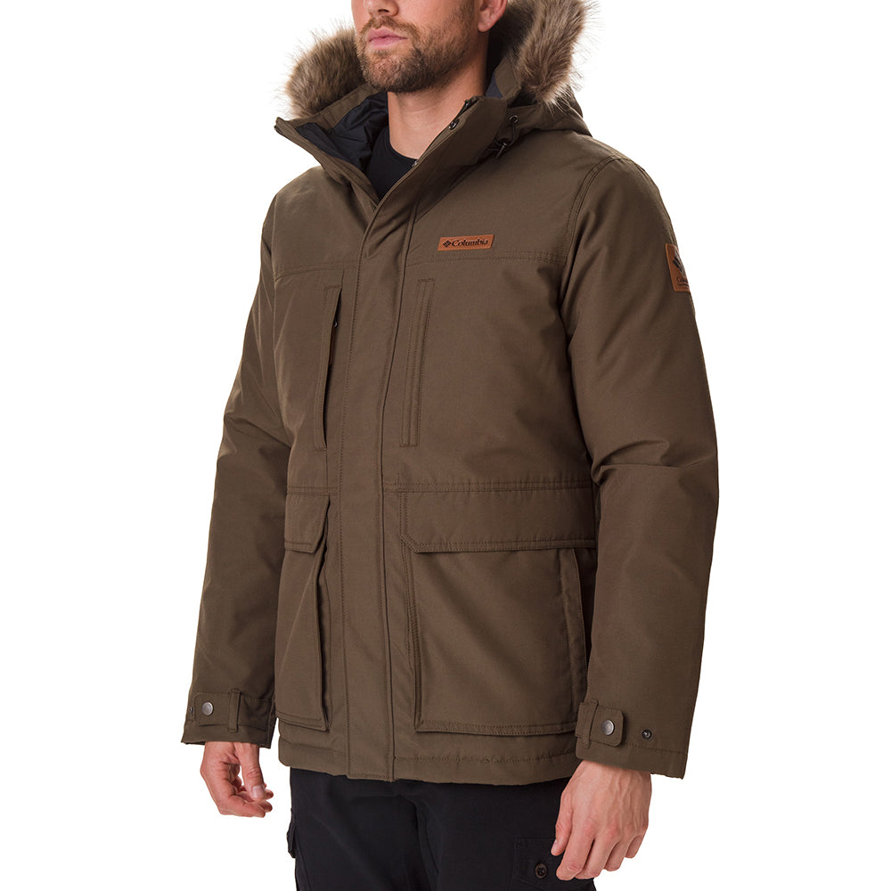 COLUMBIA MEN'S MARQUAM PEAK JACKET OLIVE GREEN – National Sports