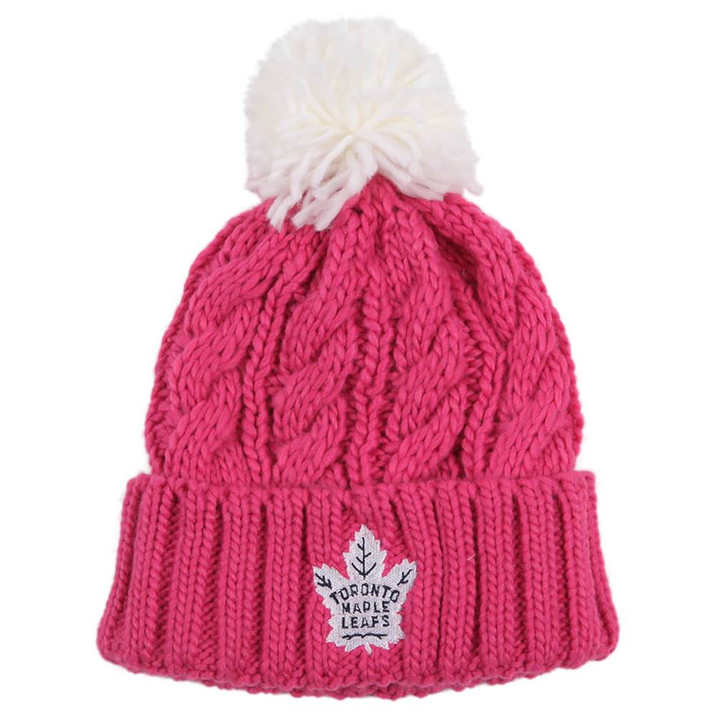 pink toronto maple leafs hat