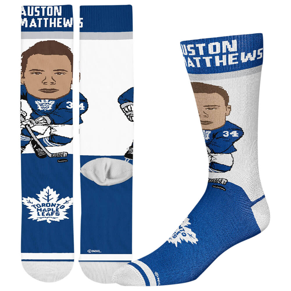 FBF ORIGINALS MEN'S TORONTO MAPLE LEAFS NHL # PLAYER SOCKS MATTHEWS