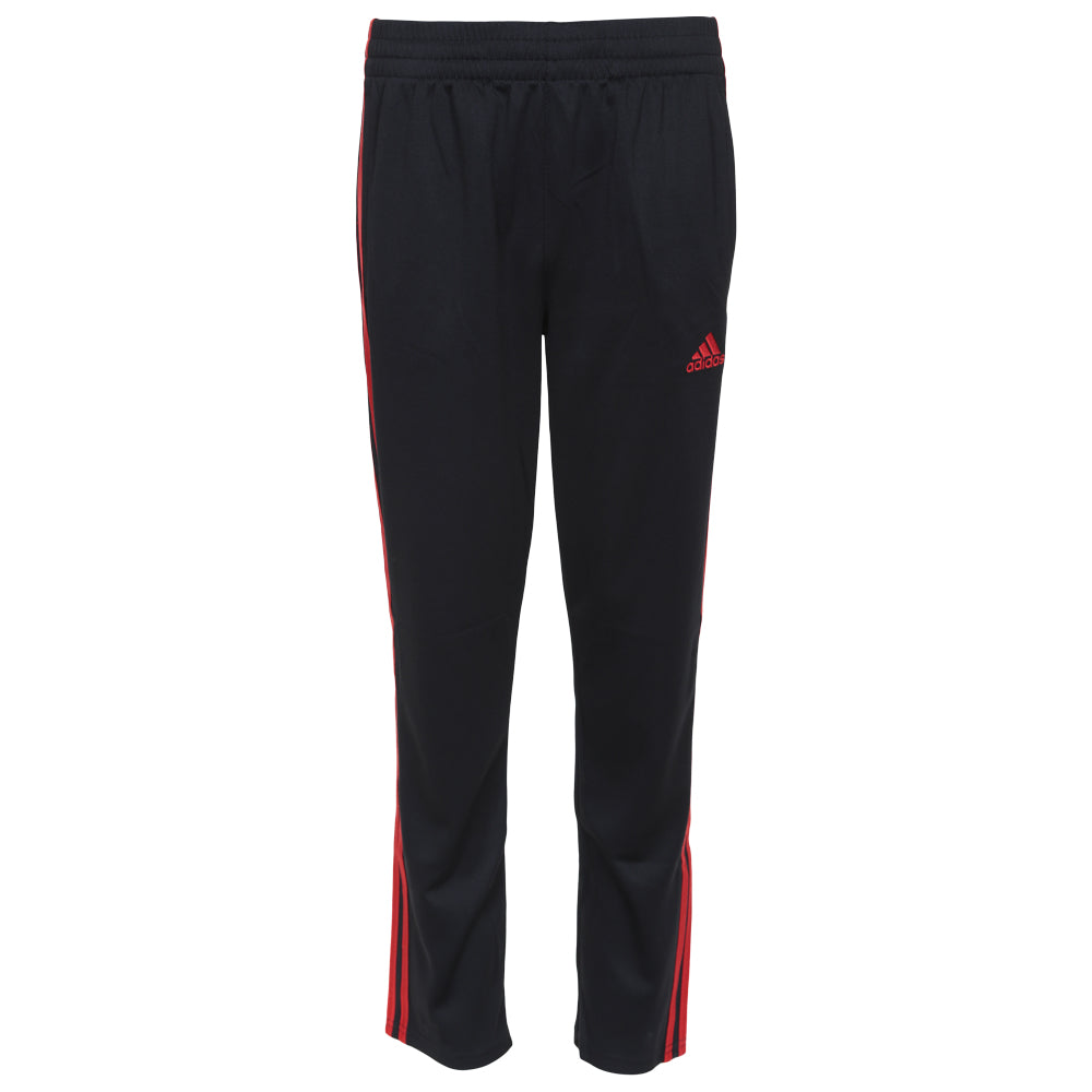 adidas pants black red