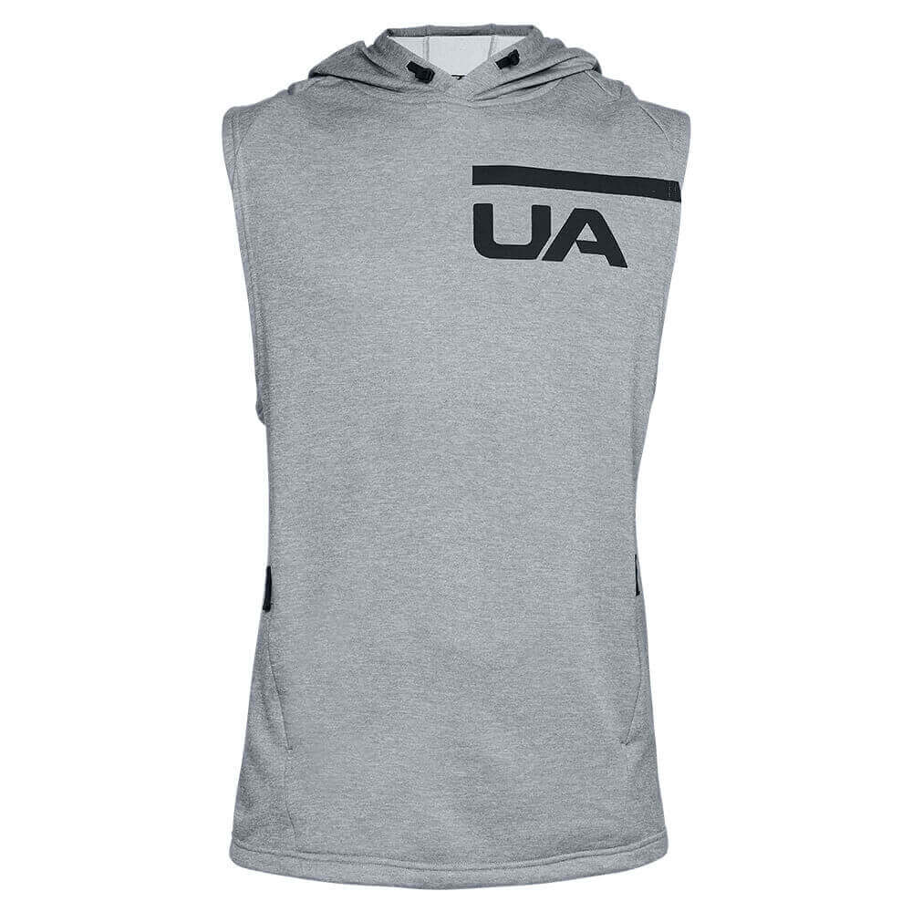 under armour mk1 terry sleeveless hoodie