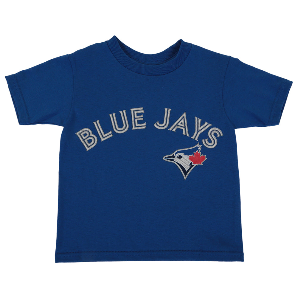 OUTERSTUFF TODDLER TORONTO BLUE JAYS GUERRERO JR SHORT SLEEVE PLAYERS TOP BLUE