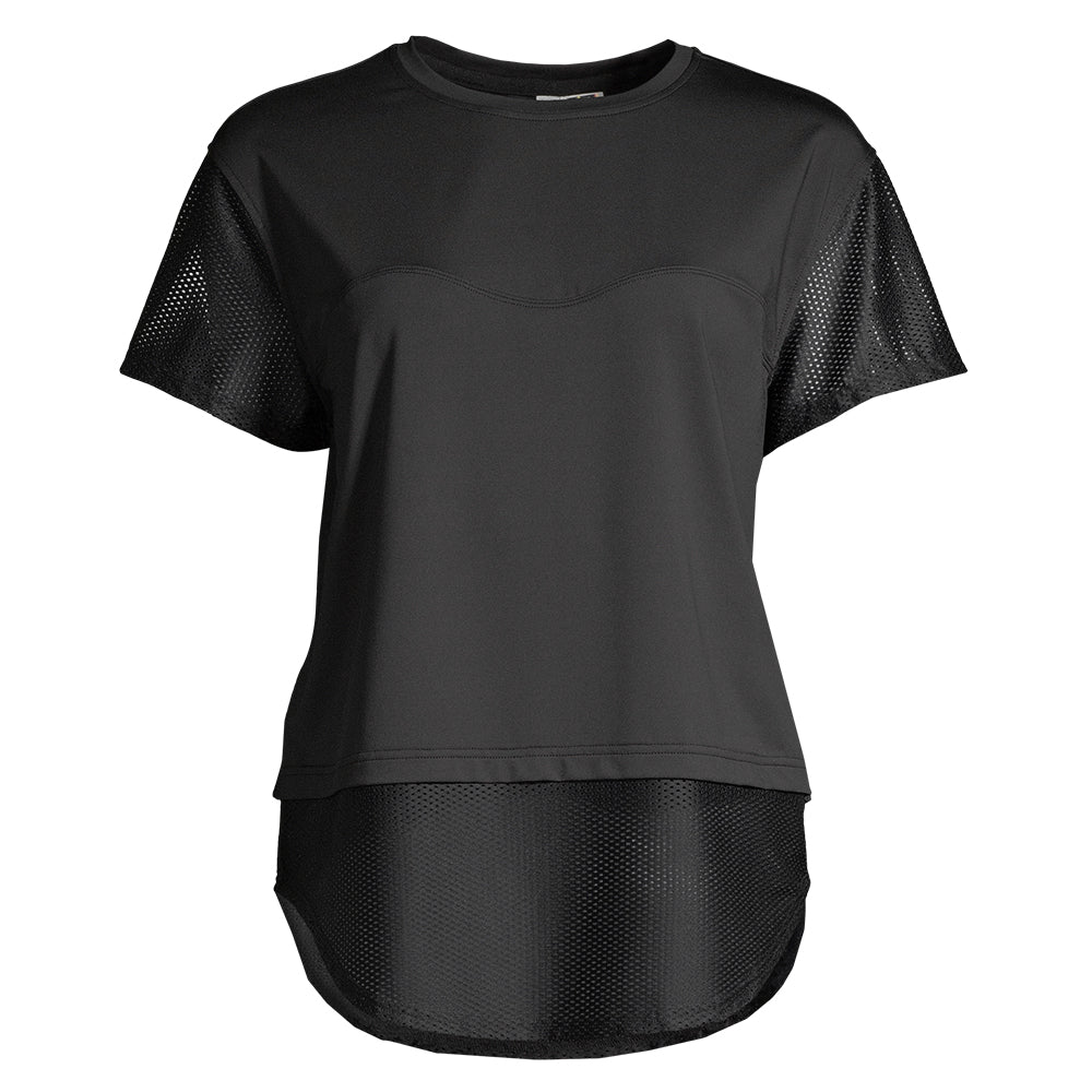 DIADORA WOMEN'S MOMENTUM RUN TEE BLACK