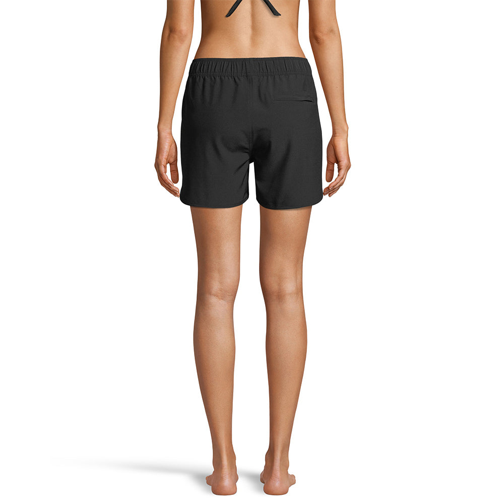 RIPZONE WOMEN'S KENNEDY PULL ON BOARDSHORT BLACK